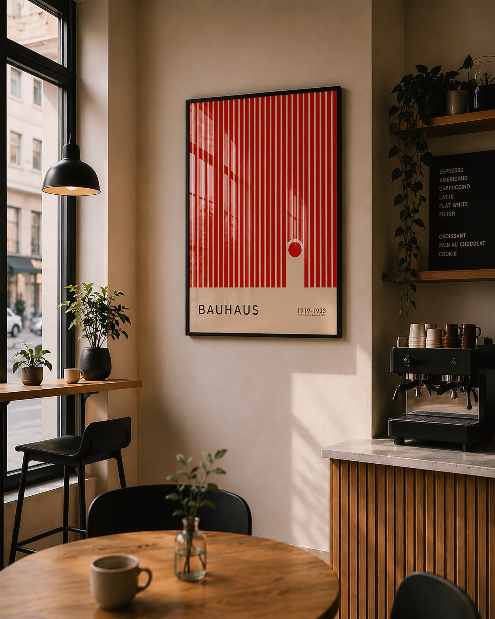 Bauhaus Edition styled at home